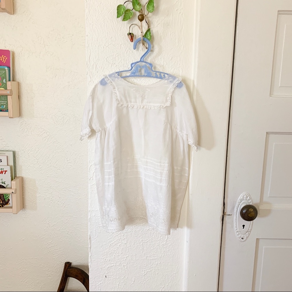 Rustic vintage baby dress